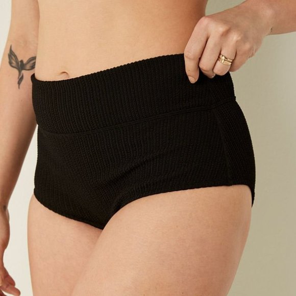 * VICTORIA SECRET * Push Up High Waist Shortie Bikini Set - Black S, M, L - Picture 7 of 9
